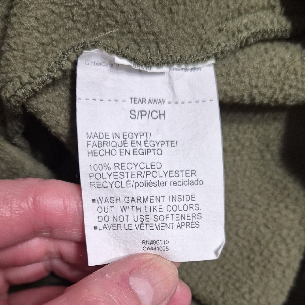 Under Armour Men's Olive Green With Lime Green Logo Hoodie Size Small - Picture 9 of 9